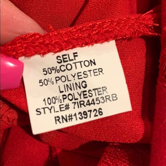 NWT honey belle sexy red lace open back romper size L - Picture 4 of 4